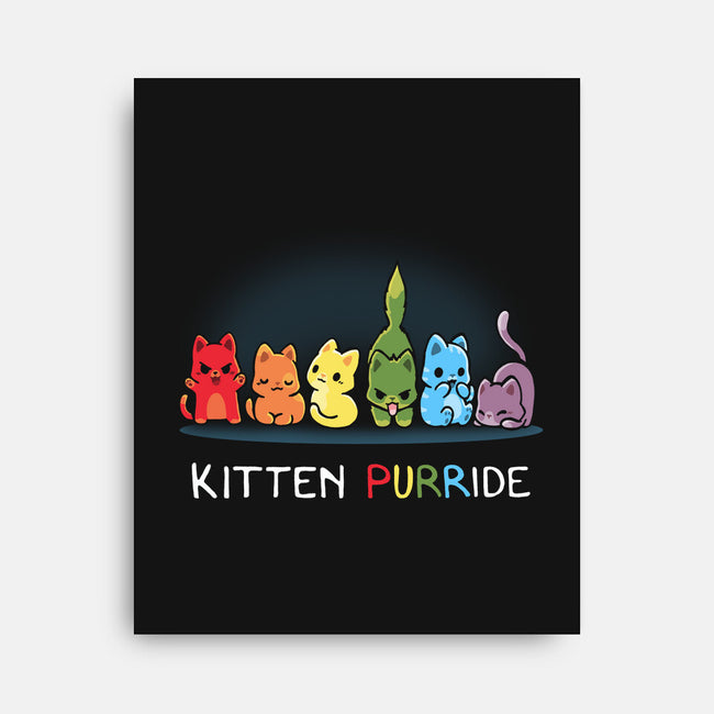 Kitten Prride-None-Stretched-Canvas-Vallina84