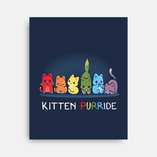 Kitten Prride-None-Stretched-Canvas-Vallina84
