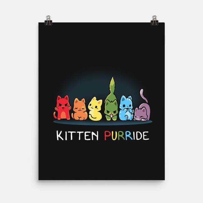 Kitten Prride-None-Matte-Poster-Vallina84