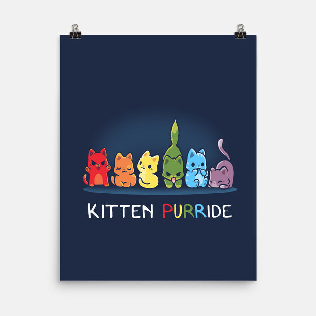 Kitten Prride-None-Matte-Poster-Vallina84