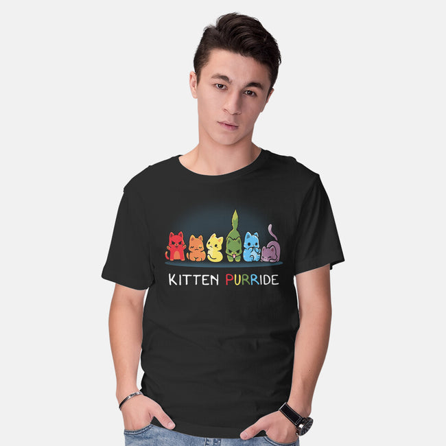 Kitten Prride-Mens-Basic-Tee-Vallina84