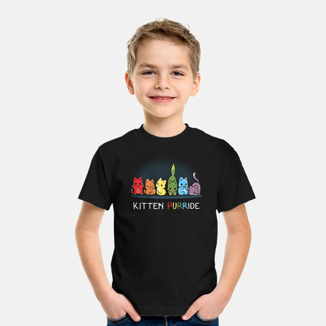 Kitten Prride-Youth-Basic-Tee-Vallina84