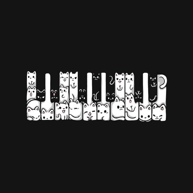 Kitten Piano-Mens-Long Sleeved-Tee-Vallina84