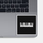 Kitten Piano-None-Glossy-Sticker-Vallina84