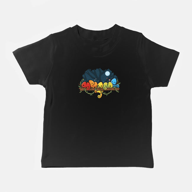 Chameleon Rainbow-Baby-Basic-Tee-Vallina84