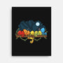 Chameleon Rainbow-None-Stretched-Canvas-Vallina84