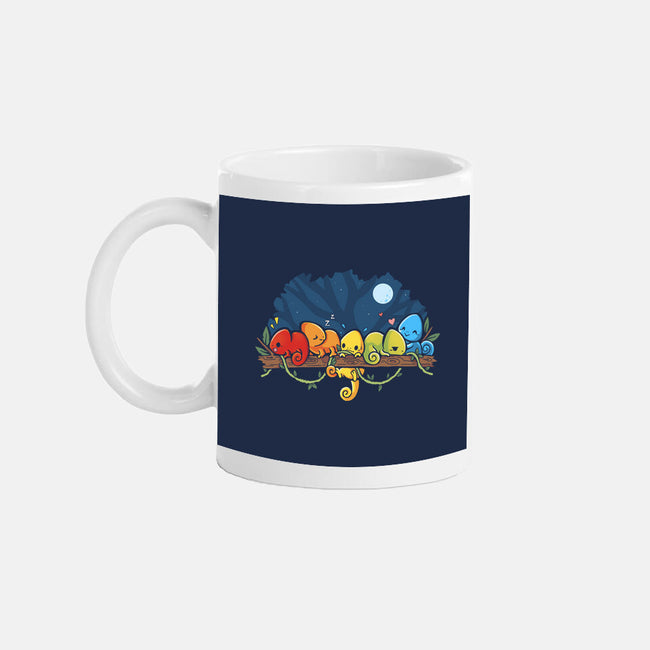 Chameleon Rainbow-None-Mug-Drinkware-Vallina84