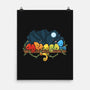 Chameleon Rainbow-None-Matte-Poster-Vallina84