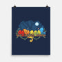 Chameleon Rainbow-None-Matte-Poster-Vallina84
