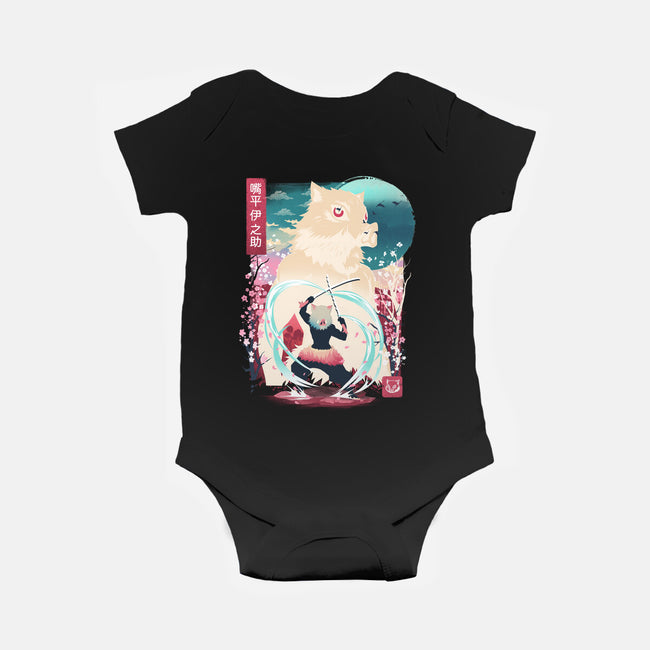 Beast Breathing Landscape-Baby-Basic-Onesie-dandingeroz