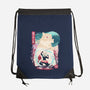 Beast Breathing Landscape-None-Drawstring-Bag-dandingeroz