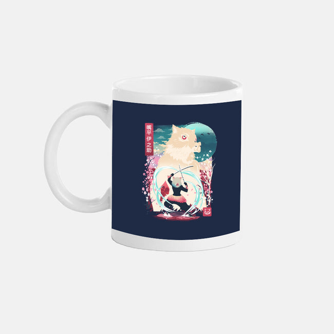 Beast Breathing Landscape-None-Mug-Drinkware-dandingeroz