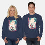 Beast Breathing Landscape-Unisex-Crew Neck-Sweatshirt-dandingeroz