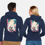 Beast Breathing Landscape-Unisex-Zip-Up-Sweatshirt-dandingeroz