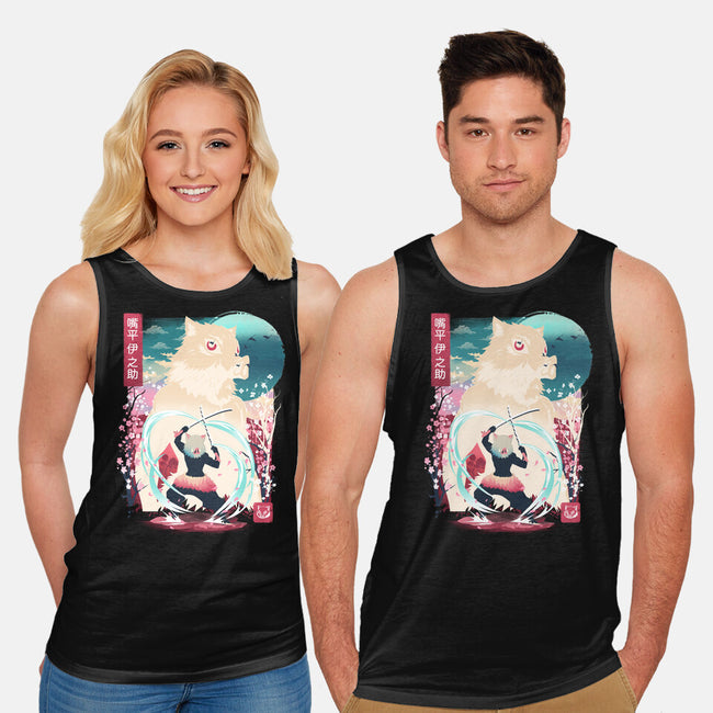 Beast Breathing Landscape-Unisex-Basic-Tank-dandingeroz