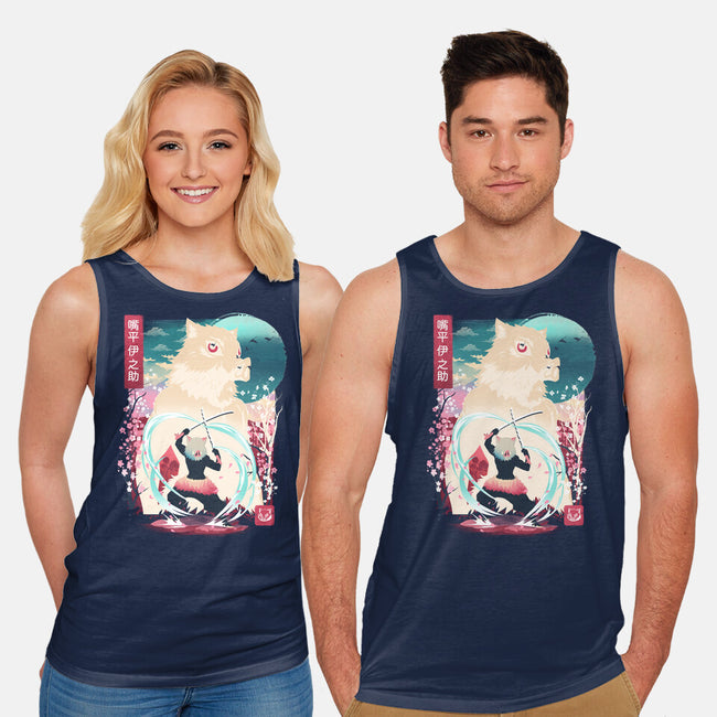 Beast Breathing Landscape-Unisex-Basic-Tank-dandingeroz