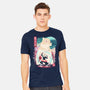 Beast Breathing Landscape-Mens-Heavyweight-Tee-dandingeroz