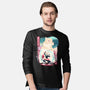 Beast Breathing Landscape-Mens-Long Sleeved-Tee-dandingeroz