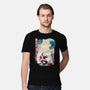 Beast Breathing Landscape-Mens-Premium-Tee-dandingeroz