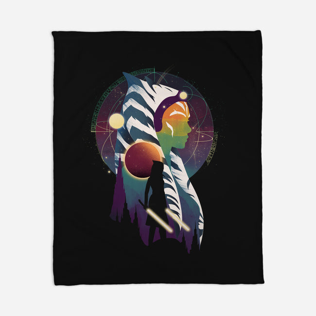 The Clone Night-None-Fleece-Blanket-dandingeroz