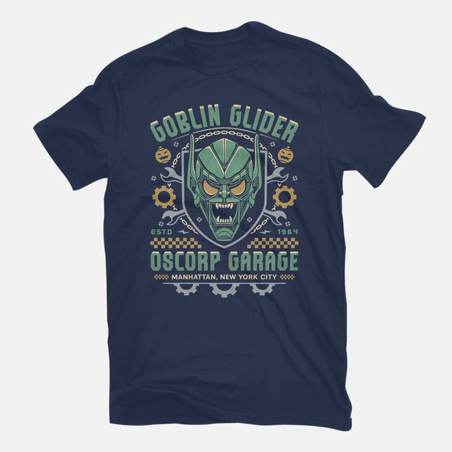 Goblin Glider Garage Crest-Mens-Premium-Tee-LAGELANTEE