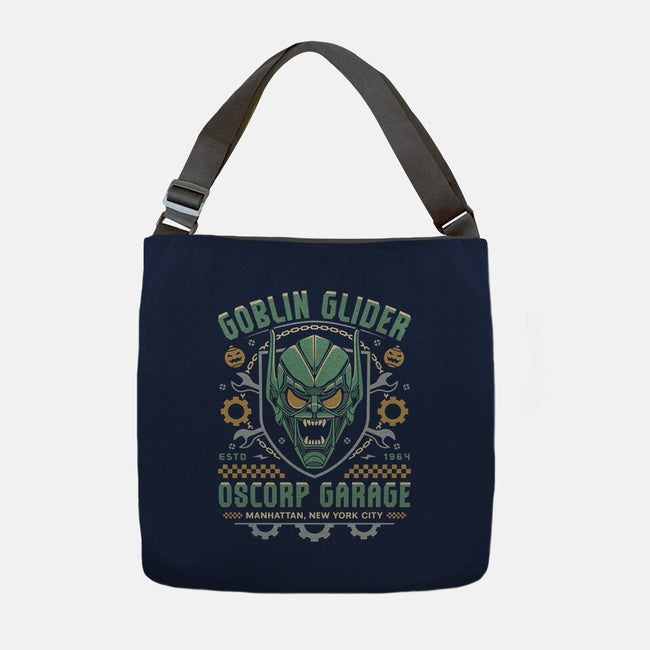Goblin Glider Garage Crest-None-Adjustable Tote-Bag-LAGELANTEE