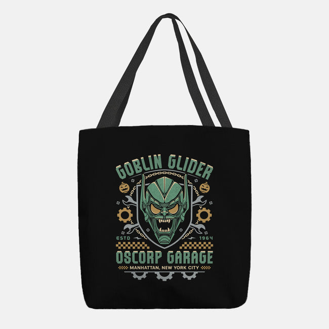 Goblin Glider Garage Crest-None-Basic Tote-Bag-LAGELANTEE
