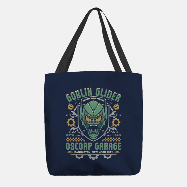 Goblin Glider Garage Crest-None-Basic Tote-Bag-LAGELANTEE
