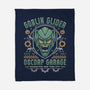 Goblin Glider Garage Crest-None-Fleece-Blanket-LAGELANTEE