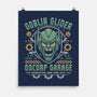 Goblin Glider Garage Crest-None-Matte-Poster-LAGELANTEE