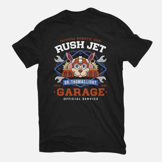 Dr Thomas Light Garage-Womens-Fitted-Tee-LAGELANTEE