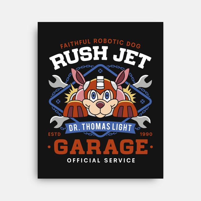 Dr Thomas Light Garage-None-Stretched-Canvas-LAGELANTEE