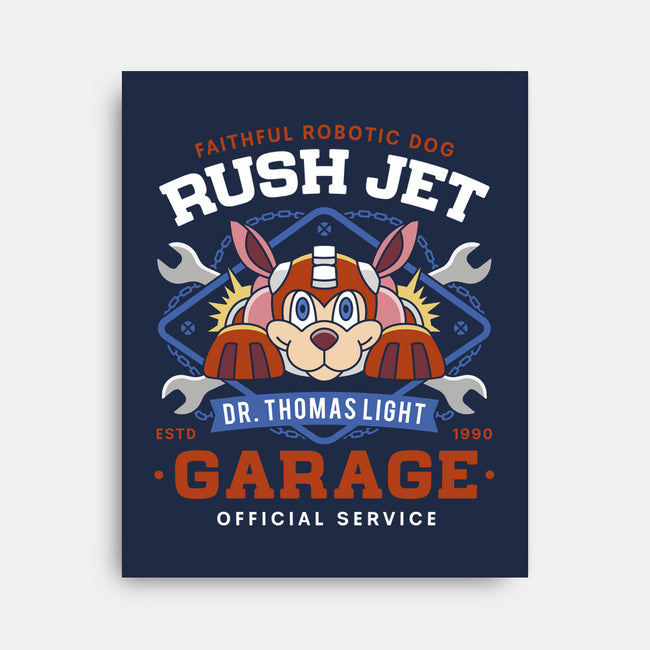 Dr Thomas Light Garage-None-Stretched-Canvas-LAGELANTEE