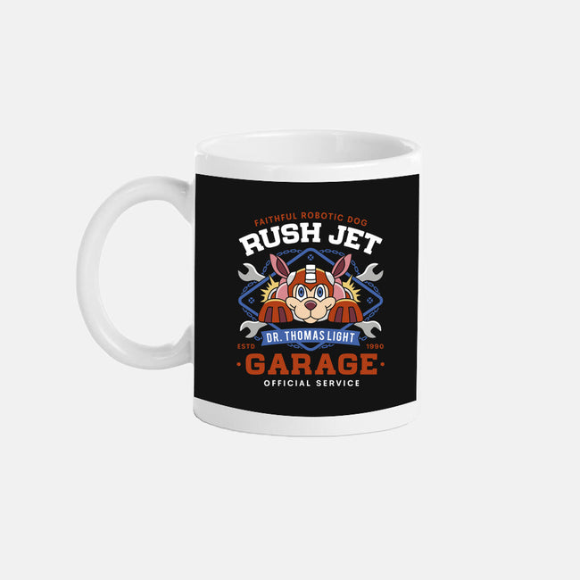 Dr Thomas Light Garage-None-Mug-Drinkware-LAGELANTEE