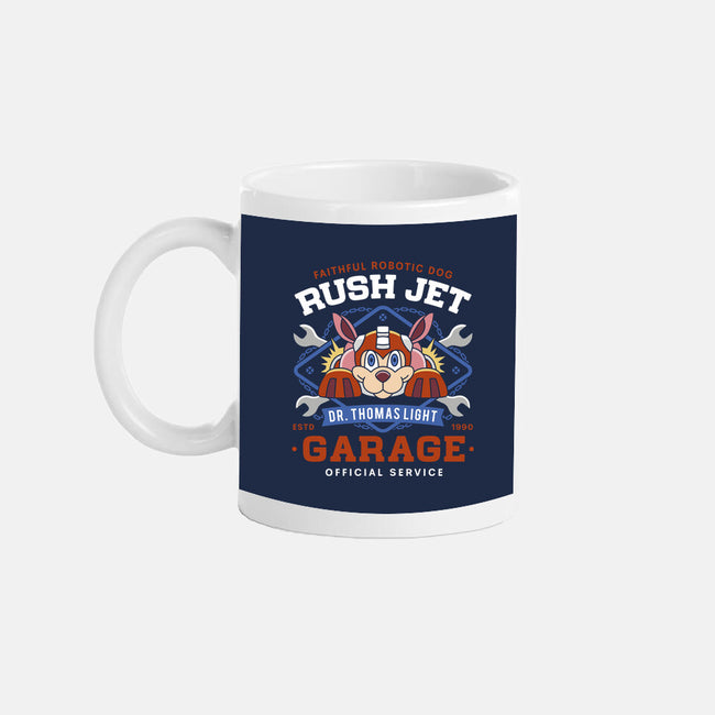 Dr Thomas Light Garage-None-Mug-Drinkware-LAGELANTEE