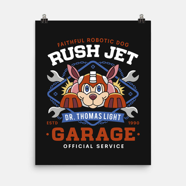 Dr Thomas Light Garage-None-Matte-Poster-LAGELANTEE