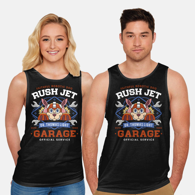 Dr Thomas Light Garage-Unisex-Basic-Tank-LAGELANTEE