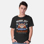 Dr Thomas Light Garage-Mens-Basic-Tee-LAGELANTEE