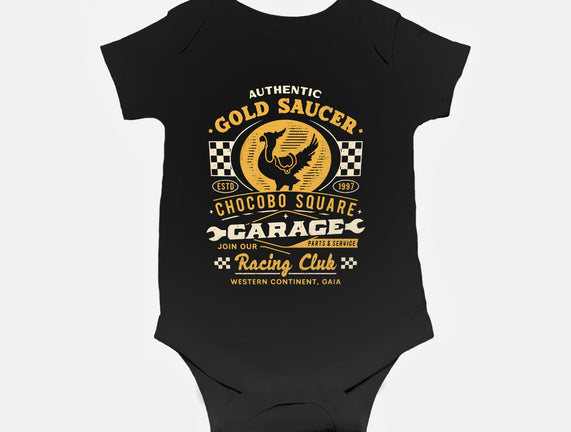 Gold Saucer Garage Vintage
