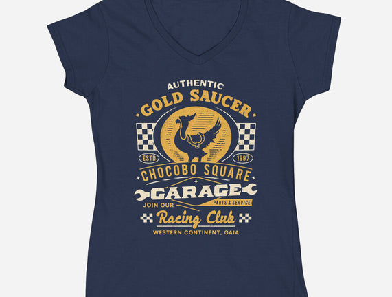 Gold Saucer Garage Vintage