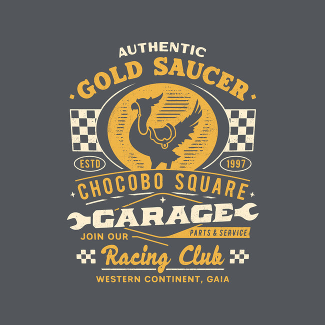 Gold Saucer Garage Vintage-None-Adjustable Tote-Bag-LAGELANTEE