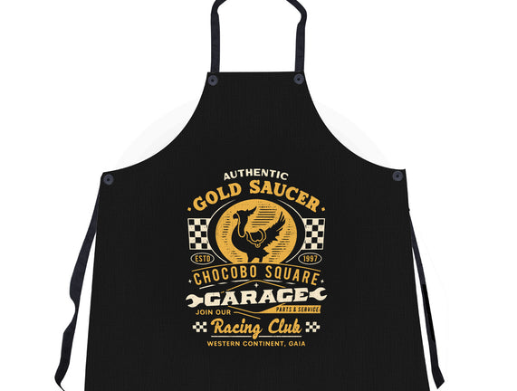 Gold Saucer Garage Vintage