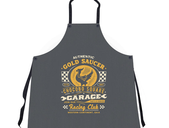 Gold Saucer Garage Vintage