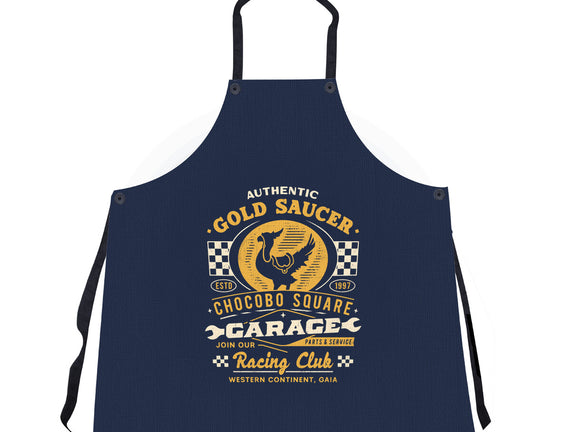 Gold Saucer Garage Vintage