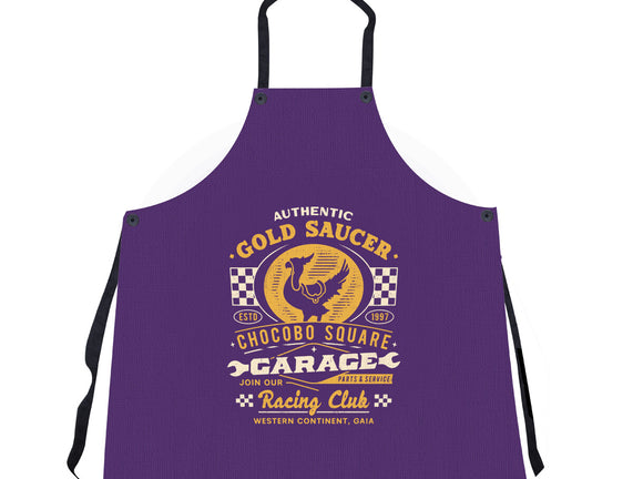 Gold Saucer Garage Vintage