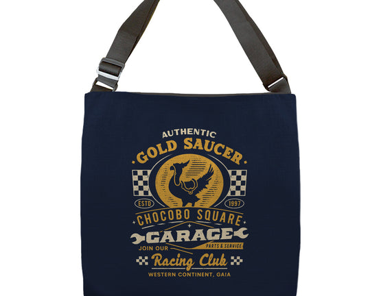 Gold Saucer Garage Vintage