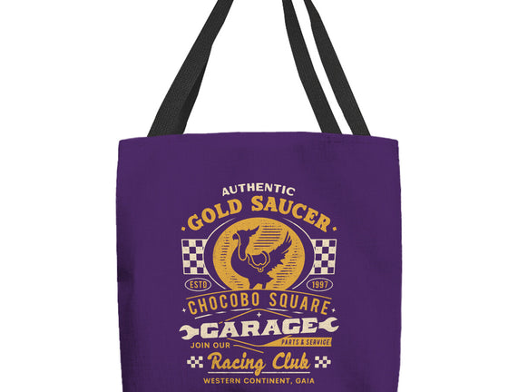 Gold Saucer Garage Vintage