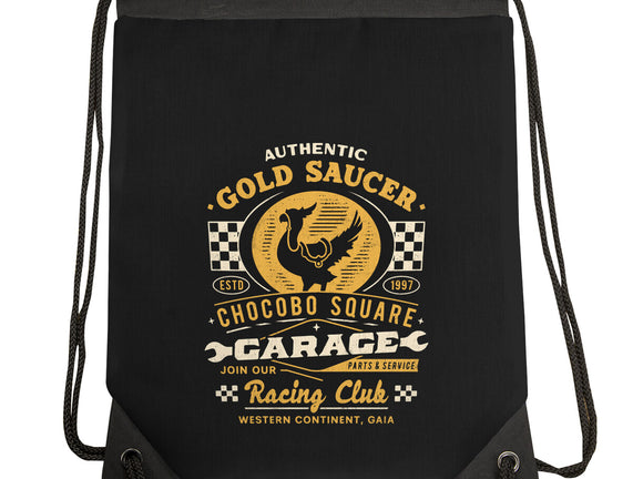 Gold Saucer Garage Vintage