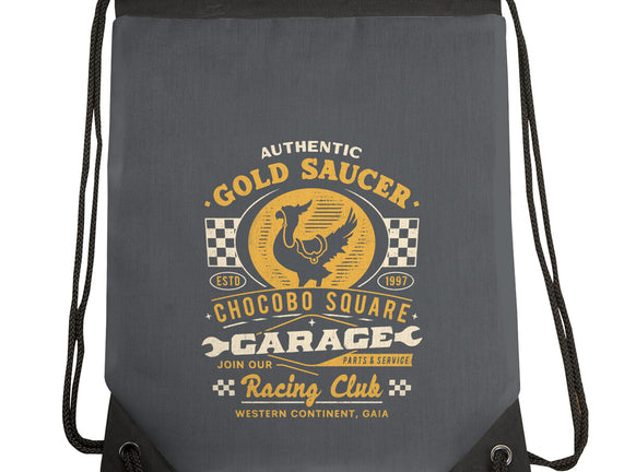Gold Saucer Garage Vintage