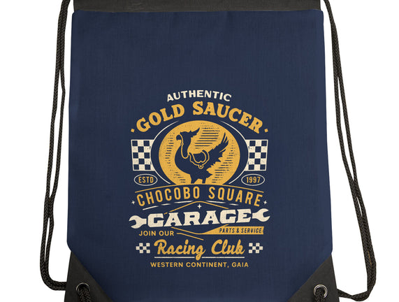 Gold Saucer Garage Vintage